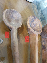 Load image into Gallery viewer, Antique Wooden Ladle 1