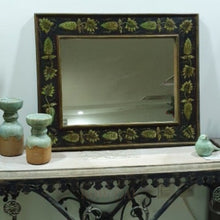 Load image into Gallery viewer, Antique Wooden Mirror