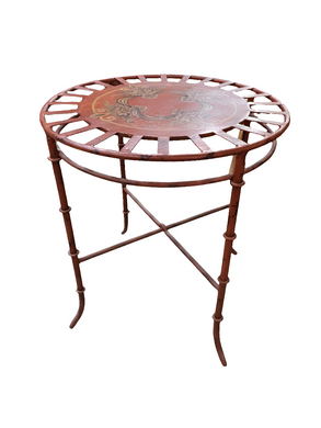 Vintage Metal Side Table