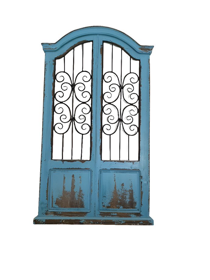 Vintage Wood & Metal  Decor