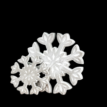 Load image into Gallery viewer, Fleur de Lis Snowflakes - Set of 2