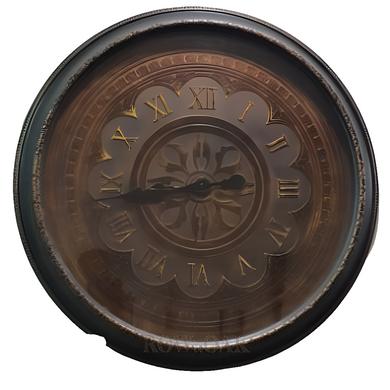 Classic Round Parlor Clock