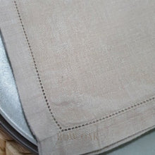 Load image into Gallery viewer, Beige Linen Napkins - Row &amp; Oak