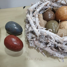 Load image into Gallery viewer, Birch Bird Nest With Delicate Eggs