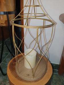 Brass Lantern / Candleholder