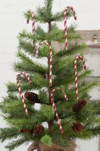 Load image into Gallery viewer, Candy Cane Ornaments - Set Of 6