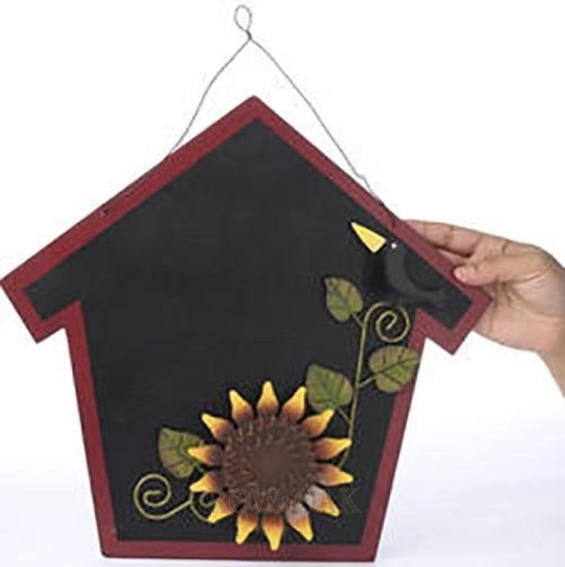 Chalkboard with Sunflower Detail - Row & Oak