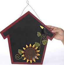 Load image into Gallery viewer, Chalkboard with Sunflower Detail - Row &amp; Oak