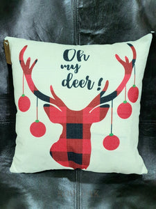 Christmas Cushions Reindeer