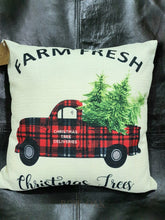 Load image into Gallery viewer, Christmas Cushions Tree Truck