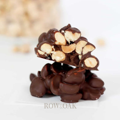 Dark Chocolate Peanut Clusters