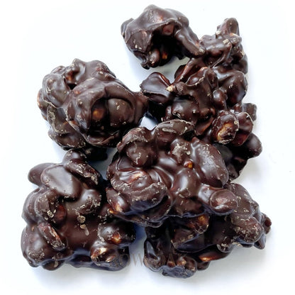 Dark Chocolate Peanut Clusters