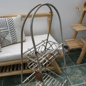 Distressed 3-Tier Metal Caddy