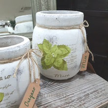 Load image into Gallery viewer, Distressed White Pottery - Mint