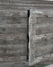 Load image into Gallery viewer, Distressed Wooden Cabinet/console - Grey