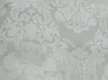 Load image into Gallery viewer, Dove Grey Jacquard Tablecloth + Napkins