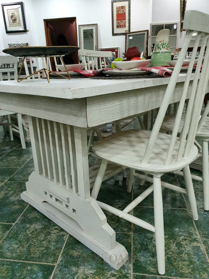 Farmhouse Tables In Distressed Cream