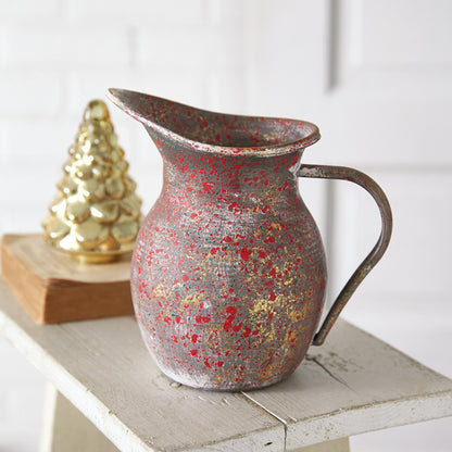 Rustic Festive Pitcher