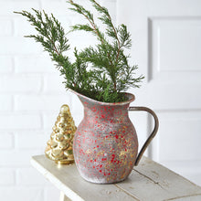 Load image into Gallery viewer, Rustic Festive Pitcher