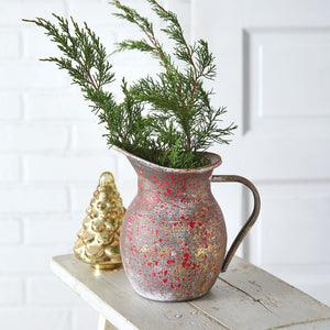 Rustic Festive Pitcher