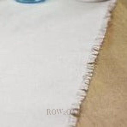 Fringed-Edge Linen Table Runner - Row & Oak