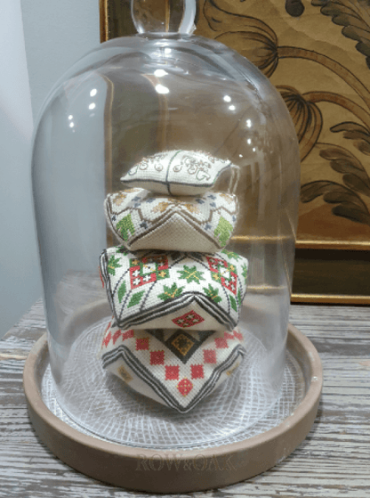 Glass Cloche With Stone Base