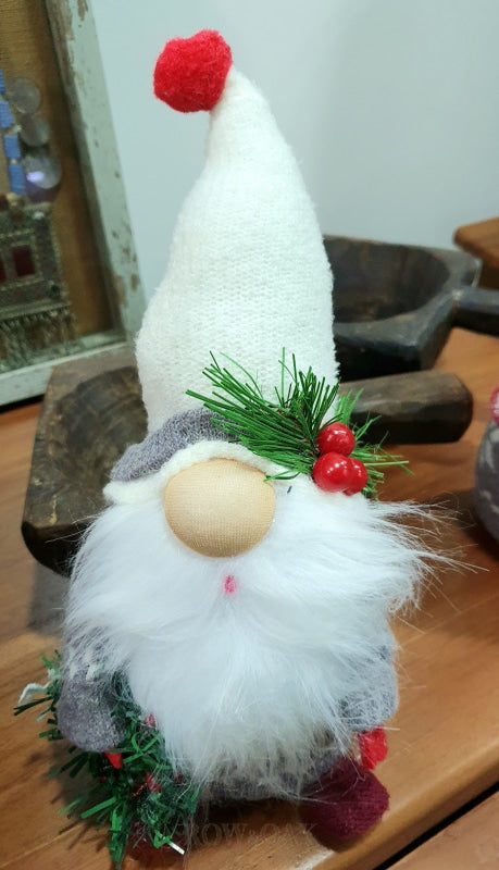 Gnomes By Mandy - Small (26Cm) White Hat
