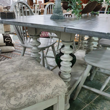 Load image into Gallery viewer, Grey Wooden Farmhouse Table / Console