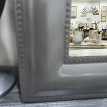 Load image into Gallery viewer, Hammered Metal Mirror - Silver