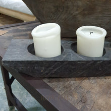 Load image into Gallery viewer, Indonesian Arang Wood Candle Holder