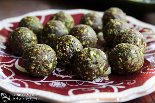 Date, Almond & Pistachio Balls