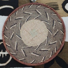 Load image into Gallery viewer, Kenyan Handwoven Tonga Wall Baskets - Natural No 14 34Cm