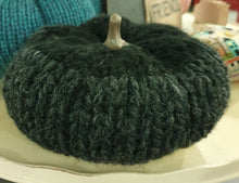 Load image into Gallery viewer, Knit Pumpkins Two-Tone Dark Grey