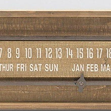 Load image into Gallery viewer, Long Wooden Sliding Calendar