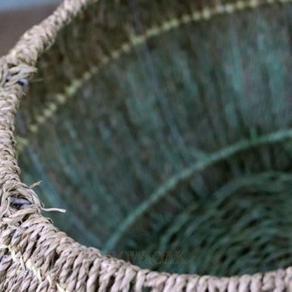 Natural Rope Basket with Handles - Row & Oak