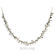 Load image into Gallery viewer, Olive Leaf &amp; Wood Bead Garland