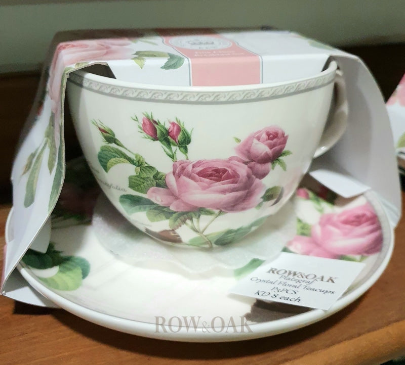 Pfaltzgraff Fine China Breakfast Tea Baby Roses