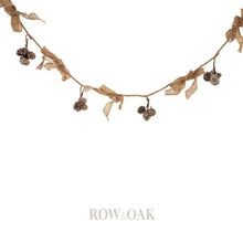 Load image into Gallery viewer, Pine Cone &amp; Burlap Garland