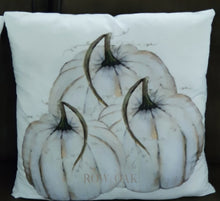 Load image into Gallery viewer, Pumpkin Cushions White Pumpkins Chair &amp; Sofa