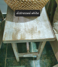 Load image into Gallery viewer, Reclaimed Boatwood Stool / Side Table