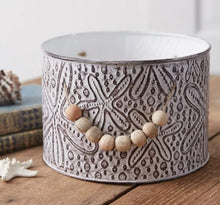 Load image into Gallery viewer, Starfish Pail with Beaded Handles