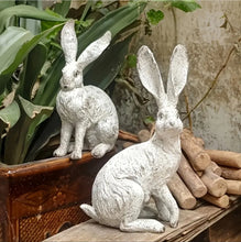 Load image into Gallery viewer, Vintage Rabbit Sculptures Set of 2