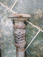Load image into Gallery viewer, Distressed Wood Floor Candle Stands