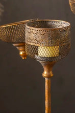 Load image into Gallery viewer, Vintage Wrought Iron Candle Stand