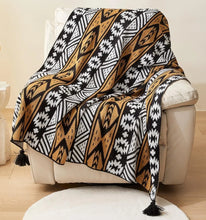 Load image into Gallery viewer, Knitted Southwest Design Throw