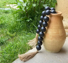 Load image into Gallery viewer, Large 4cm Wooden Bead 100cm Strand