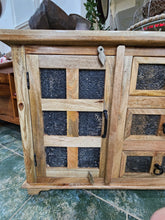 Load image into Gallery viewer, Vintage, Teak Wood Media Cabinet/Console