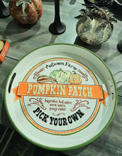 Load image into Gallery viewer, Pumpkin Patch Enamel Tray