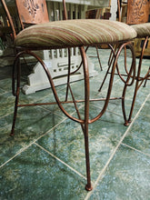 Load image into Gallery viewer, Vintage Ornate Copper Chairs