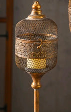 Load image into Gallery viewer, Vintage Wrought Iron Candle Stand